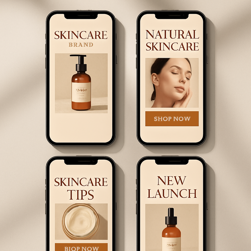 Verde Skincare — Social Media project by ZeeGFX